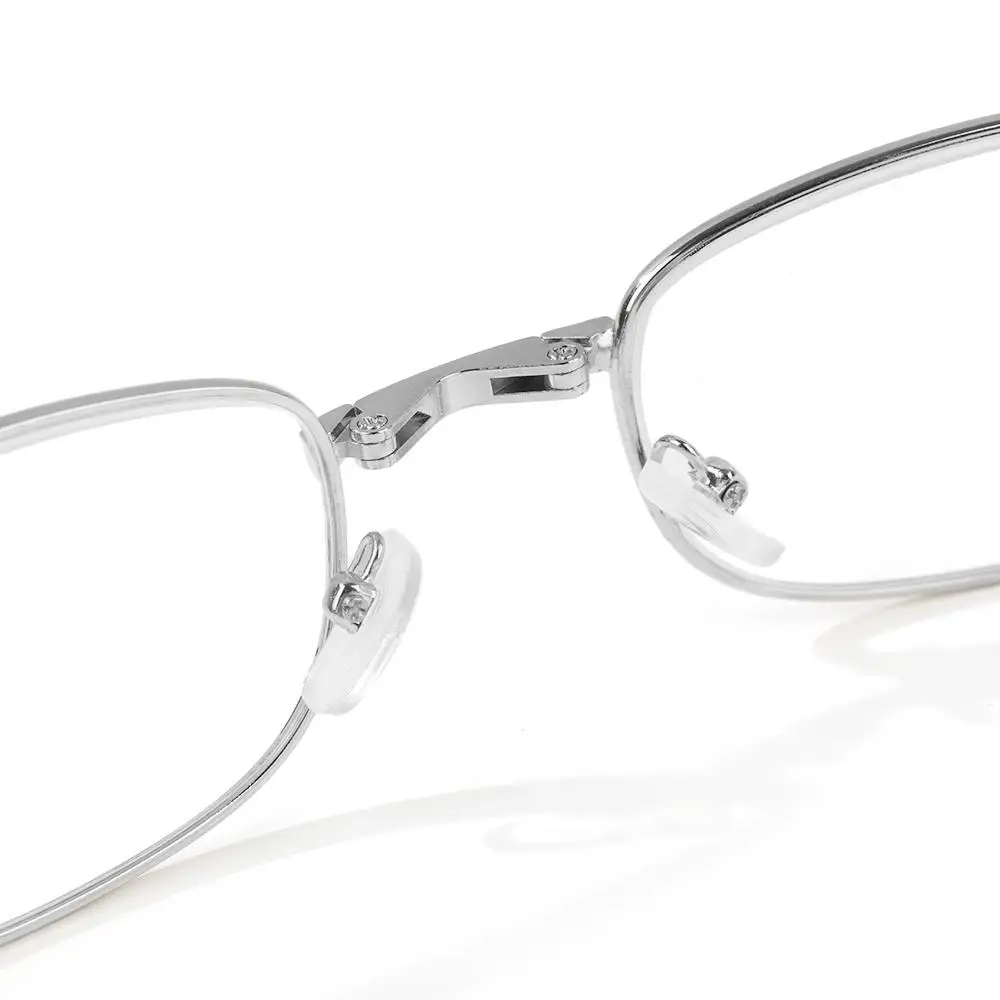 +1/ +1.5/ +2 /+2.5/ +3 Hot Metal Unisex Reading Glass Foldable Folded Hanging