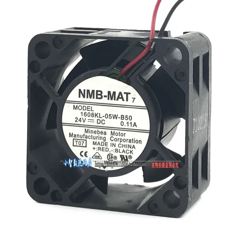 ORIGINAL 1608KL-05W-B50 DC24V 0.11A 4020 40*40*20mm NEW COOLING FAN RADIATOR