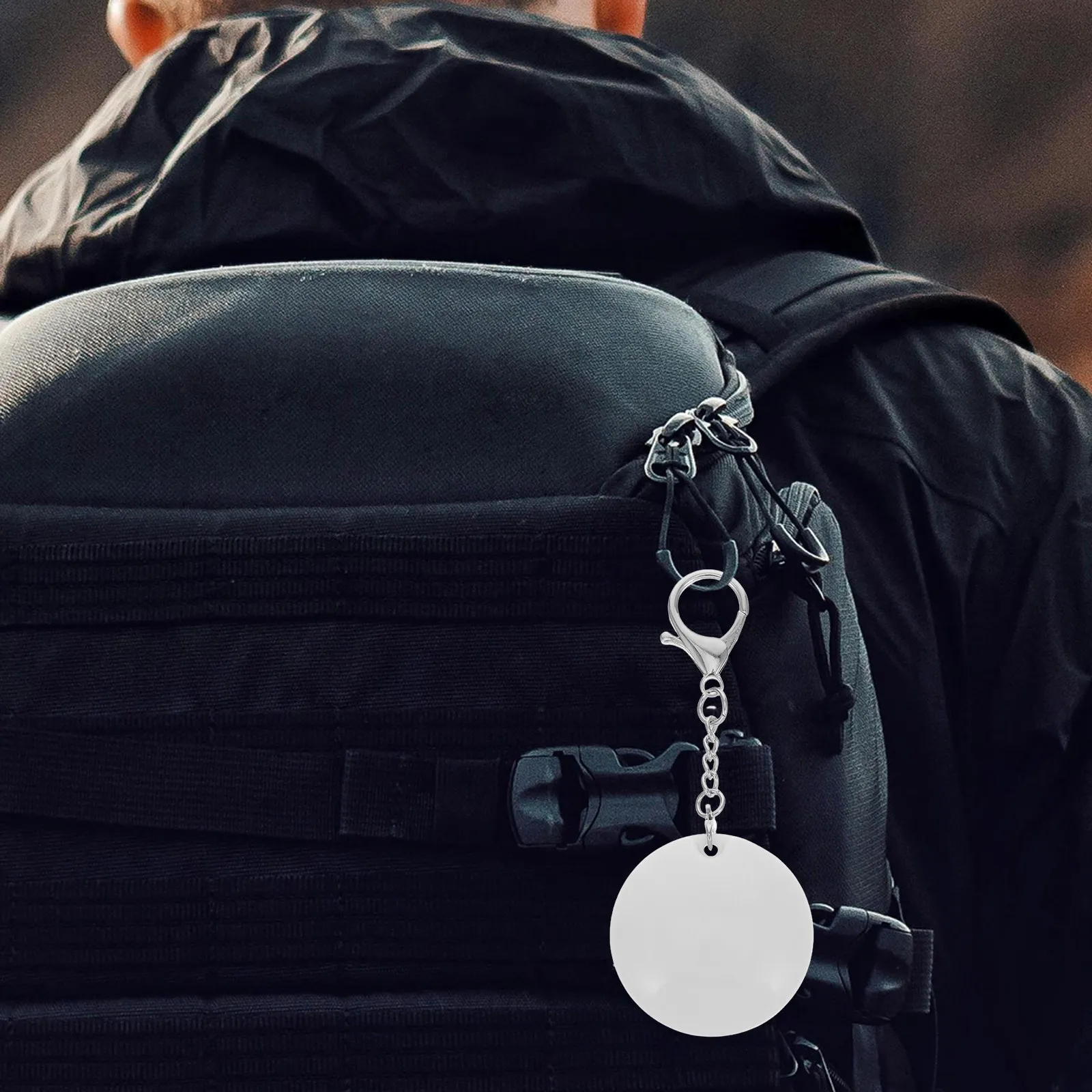 LED Purse Light Touch Activated Handbag Lamp Portable Keychain Pendant for Easy Search in Dark Bags