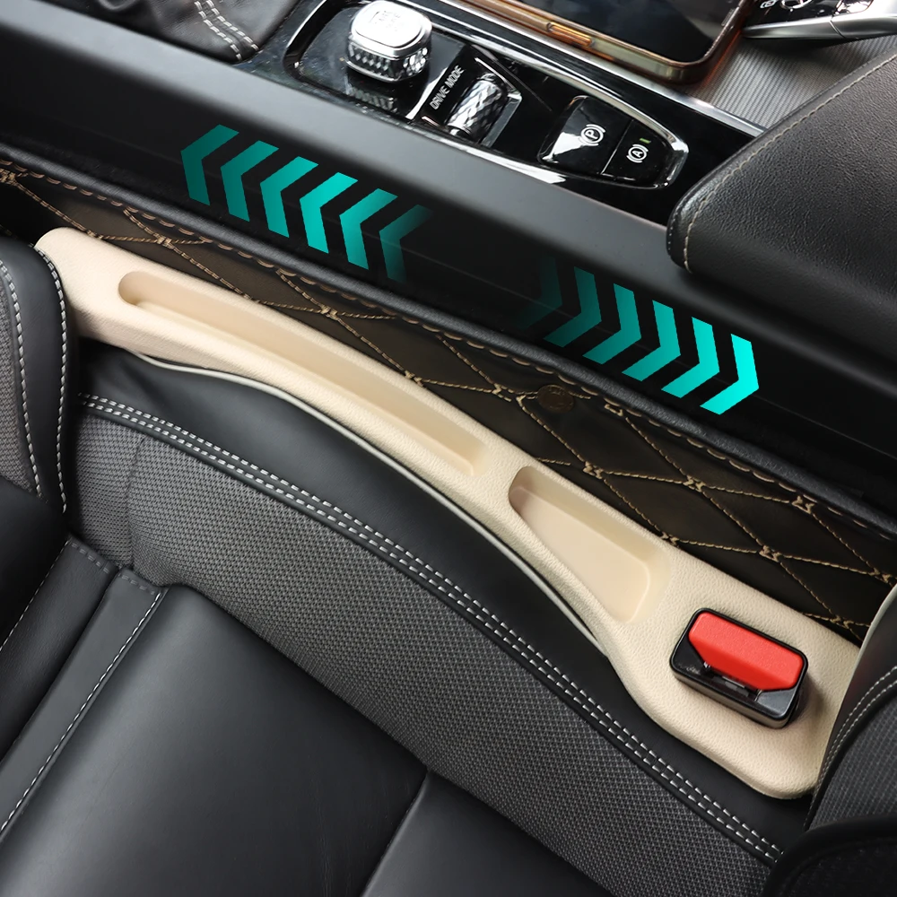 Car Seat Crevice Leak Proof Strips Side Seam Filler Storage For Hyundai Sonata Nexo DN8 Santa Fe TM Tucson NX4 Staria Ioniq