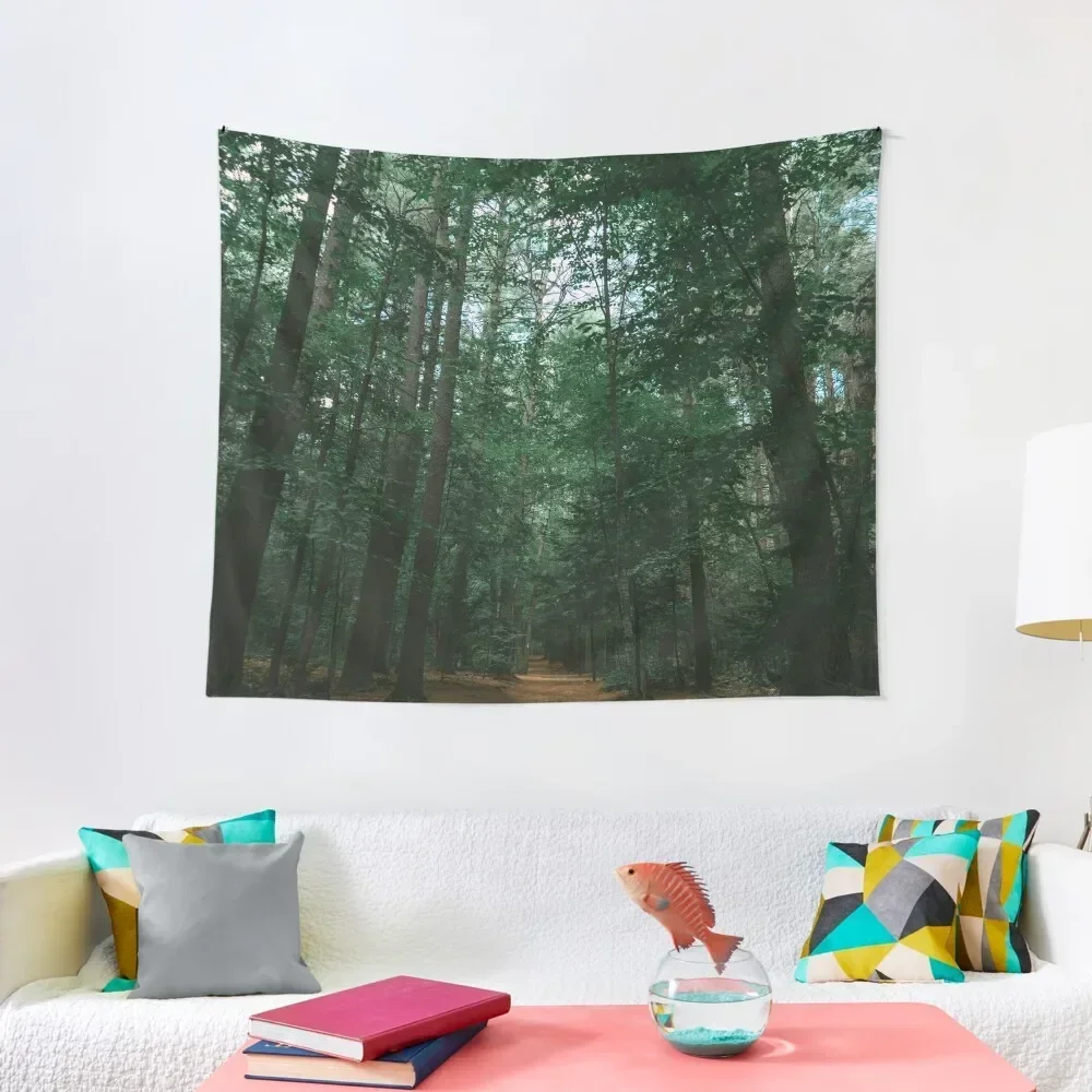 

Through the trees Tapestry Tapete For The Wall Bedroom Decor Aesthetic Tapestry