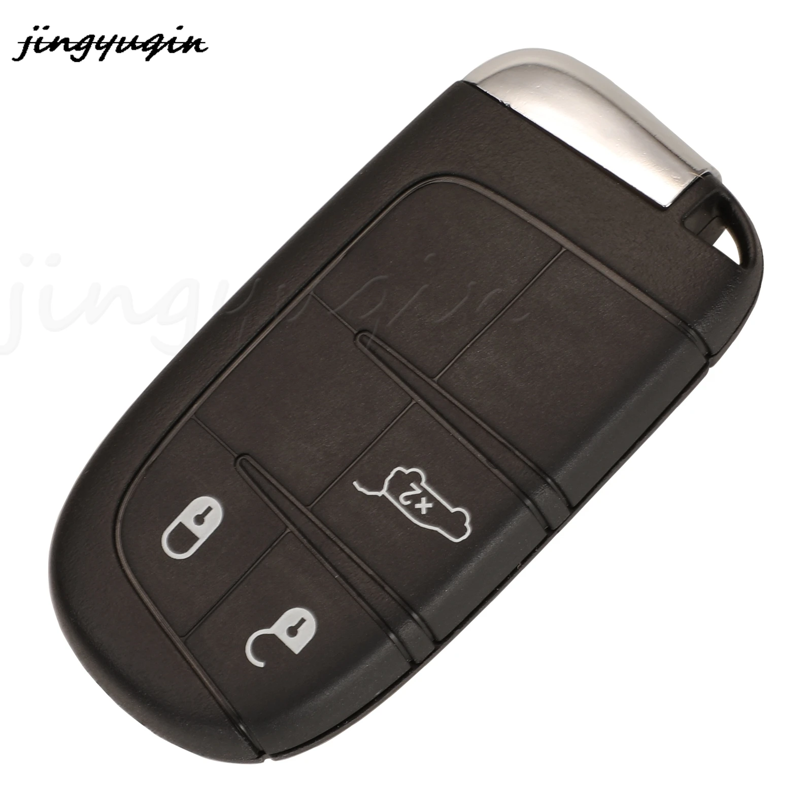 jingyuqin 5pcs 3 Buttons Original Keyless Genuine Parts Smart Remote Key Control Fod 433Mhz 4A Chip For Jeep Compass