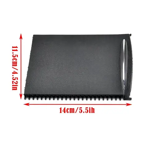 Car Center Console Sliding Shutters Cup Holder Roller Blind Cover for Mercedes-Benz C-Class W203 2000-2007 2036800123 9051 10 best sales w203 interior accessories - №6