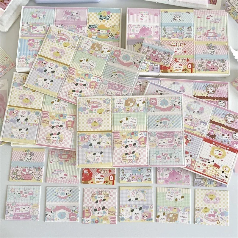 Customized. Chuck Customized Paper Label Printing Japanese Ornament Stationery Food Exquisite Packaging Card Pattern