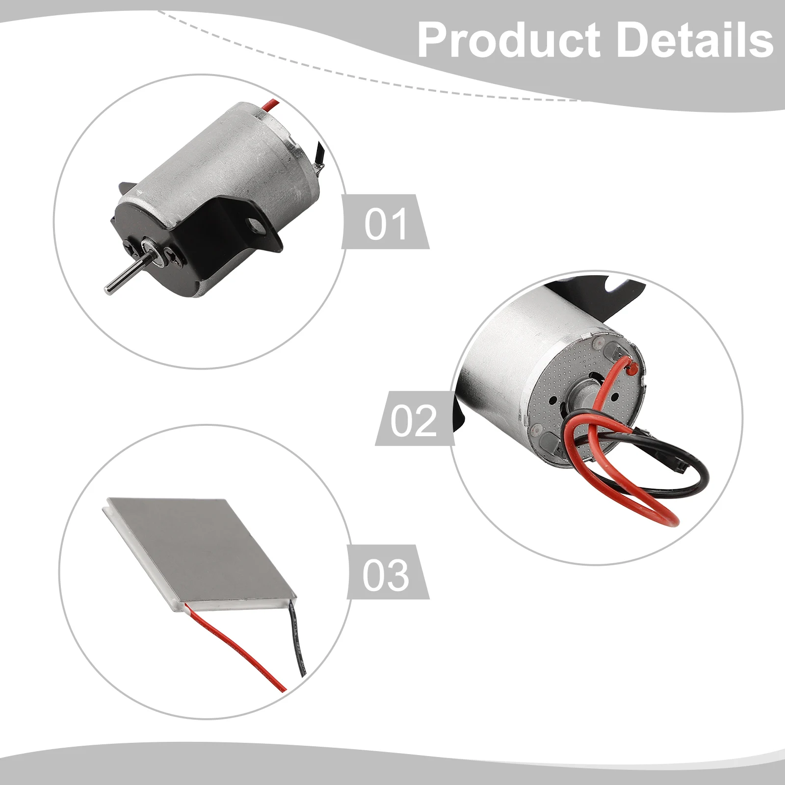 Fireplace Fan Motor Generator Electric Power Generation Sheet Motor Household Fireplace Fan Repair Tool General Accessories