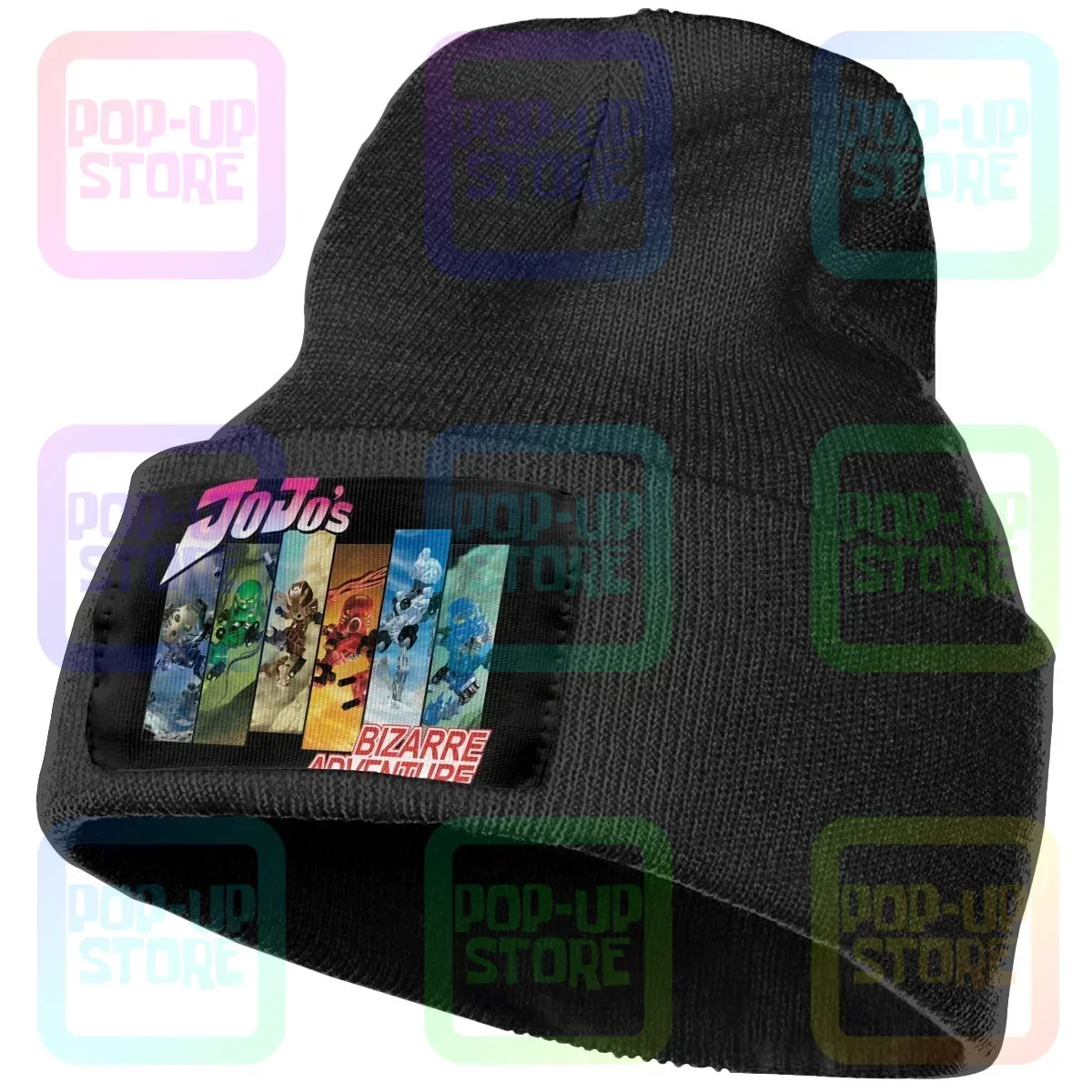 Jojo'S Bizarre Adventure-Bionicle Toa Mata Knitted Beanie Hat Beanies Cap Gift Splicing Best Quality