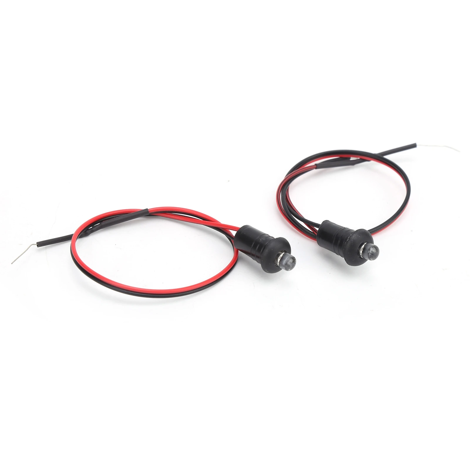 2pcs LED Fake Alarm Lamp Blue Light Anti‑Theft Modification Universal 12V for Boats RVs Motorcycles Home Security