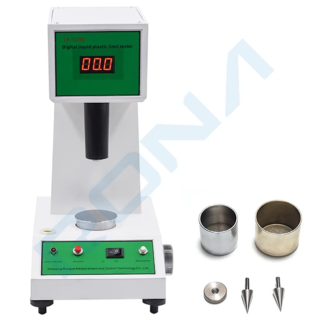 Electric Soil Liquid Plastic Limit Tester Digital Display Soil Penetrometer