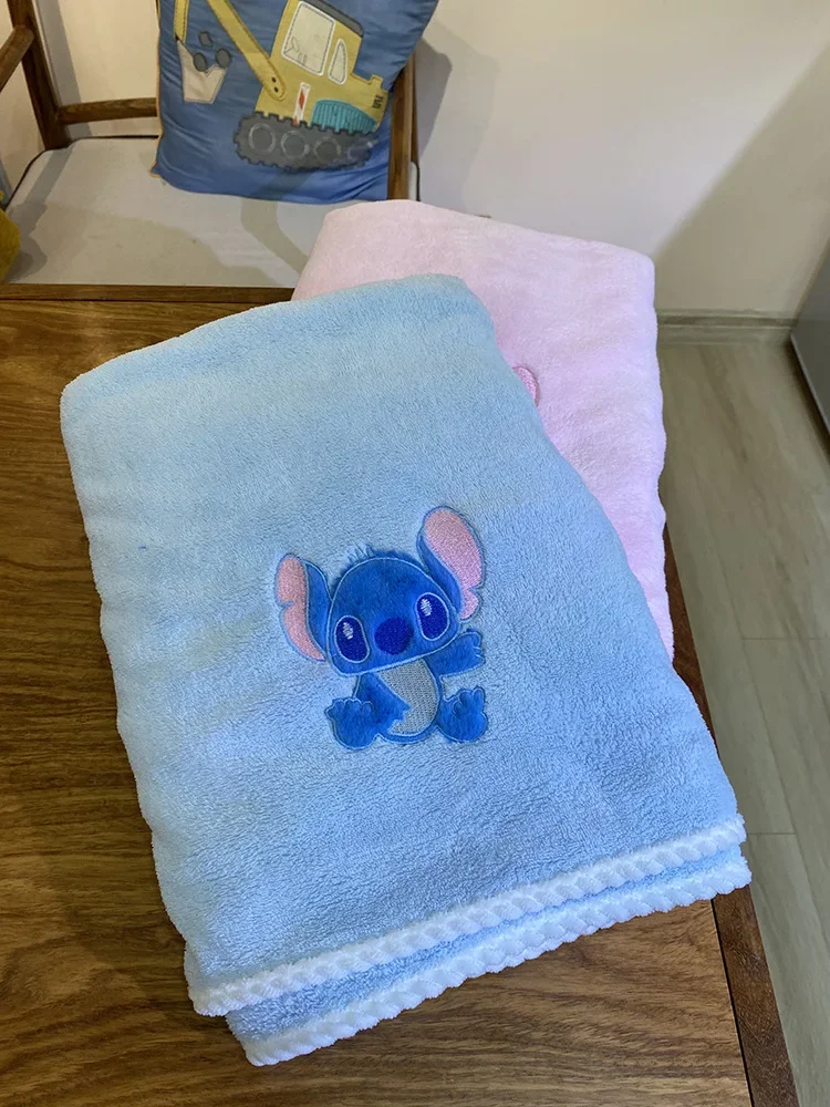 

Cartoon Disney Stitch Towel Bath Towel Set Cartoon Mickey Mouse Coral Fleece Towel Donald Duck Shawl Party Gift Birthday Cute