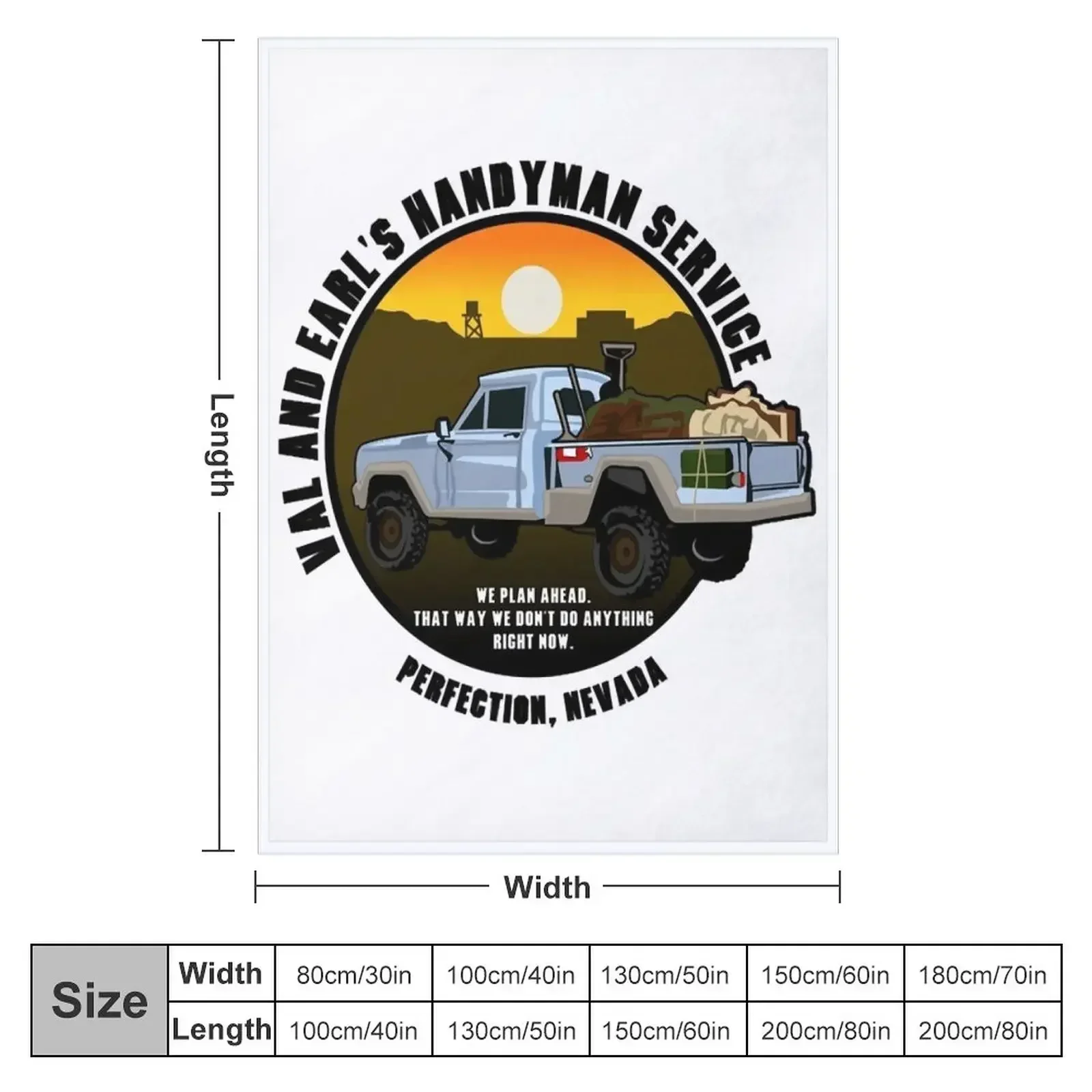 Tremors-Val and Earl's Handyman Service Throw Blanket Softest Single cosplay anime For Decorative Sofa christmas gifts Blankets
