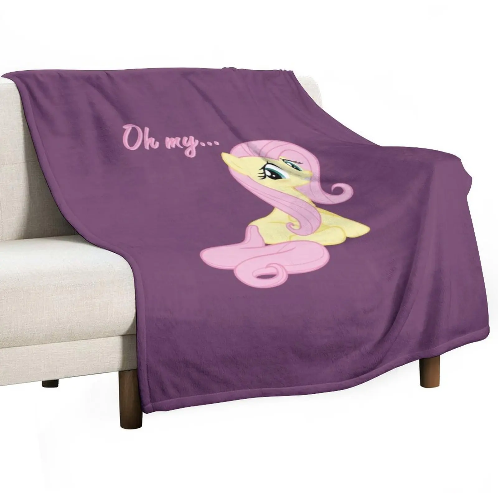 

Shy pony Throw Blanket Fashion Sofas Giant Sofa Blankets