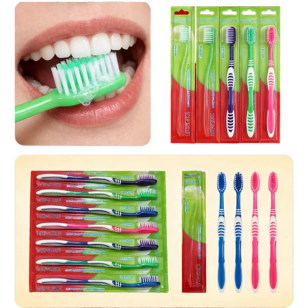 

Набор из 12 мягких зубных щеток для взрослых, экологичные, для глубокой чистки зубов, бытовые, с тонкой щетиной