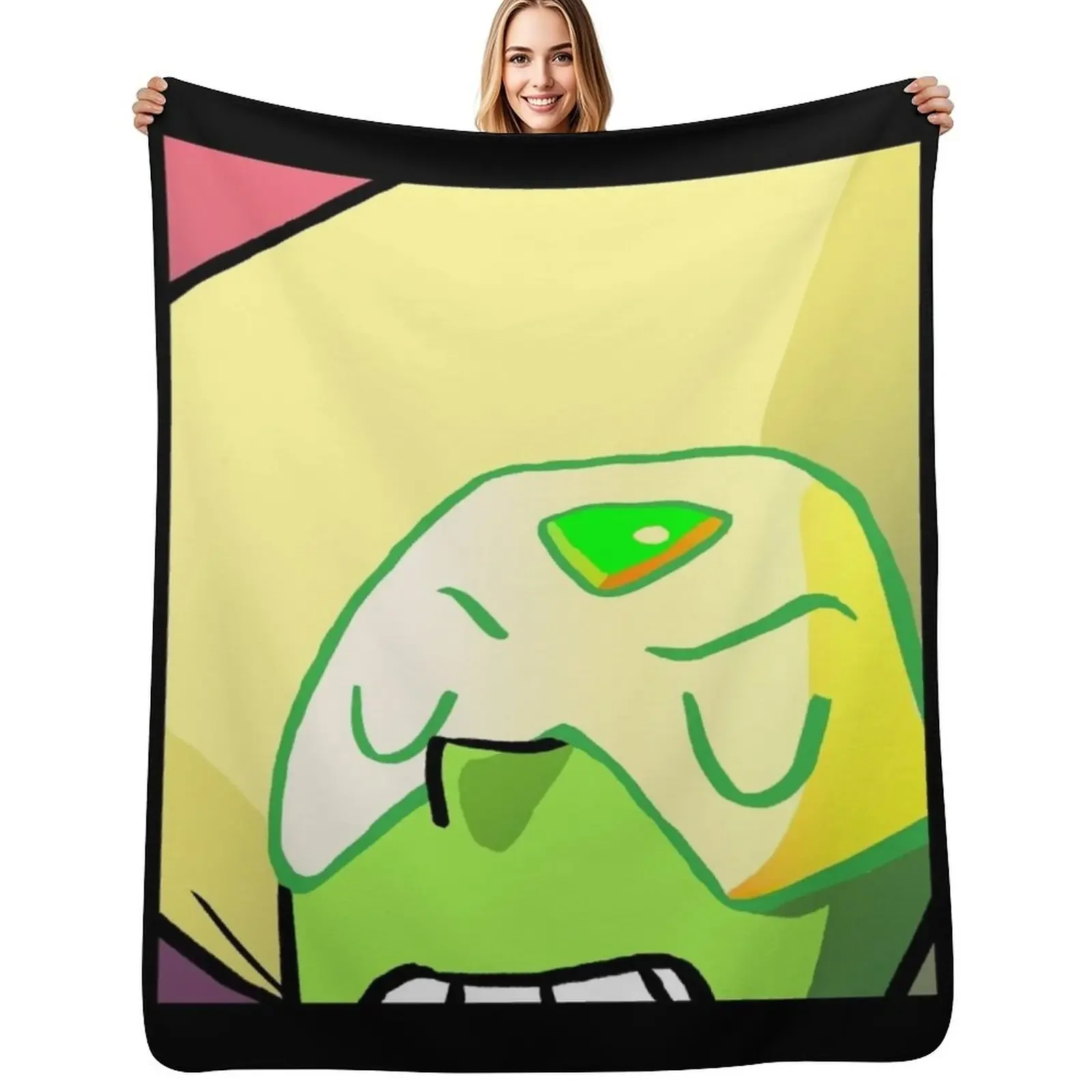 

Peridot Throw Blanket Polar Large anime Sofa Blanket
