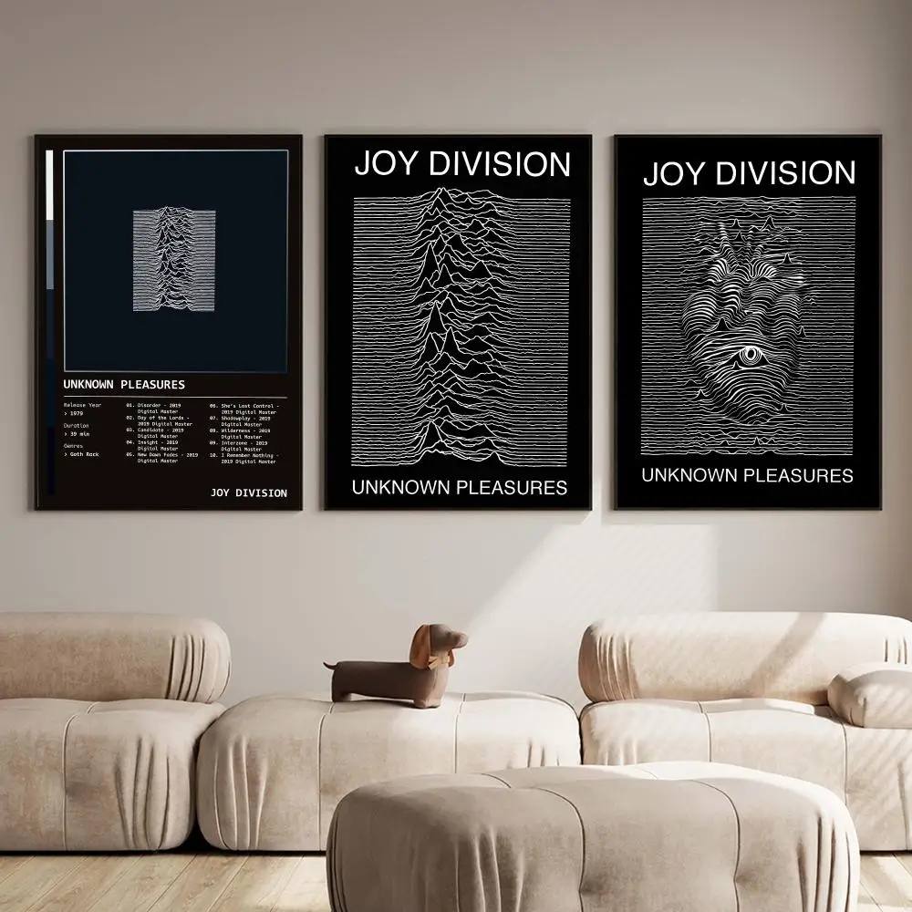Band J-Joy Division Poster PP Wall Decor Posters Celebrity Music Art Prints Bedroom Office Gift
