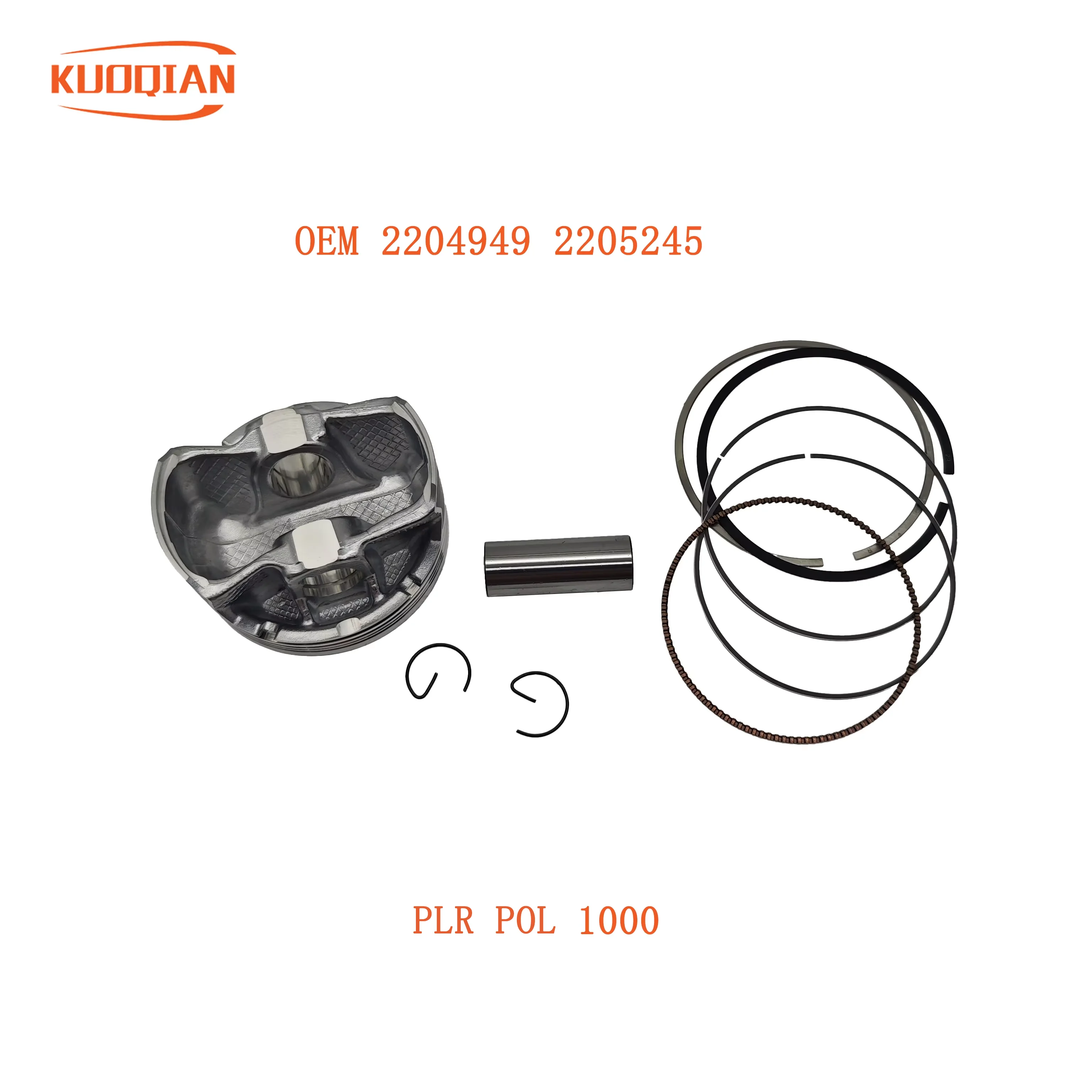 Cylinder Piston Kit w/ Rings 2205244 2204949 2205245 For POL PLR 900 1000 diameter 93MM