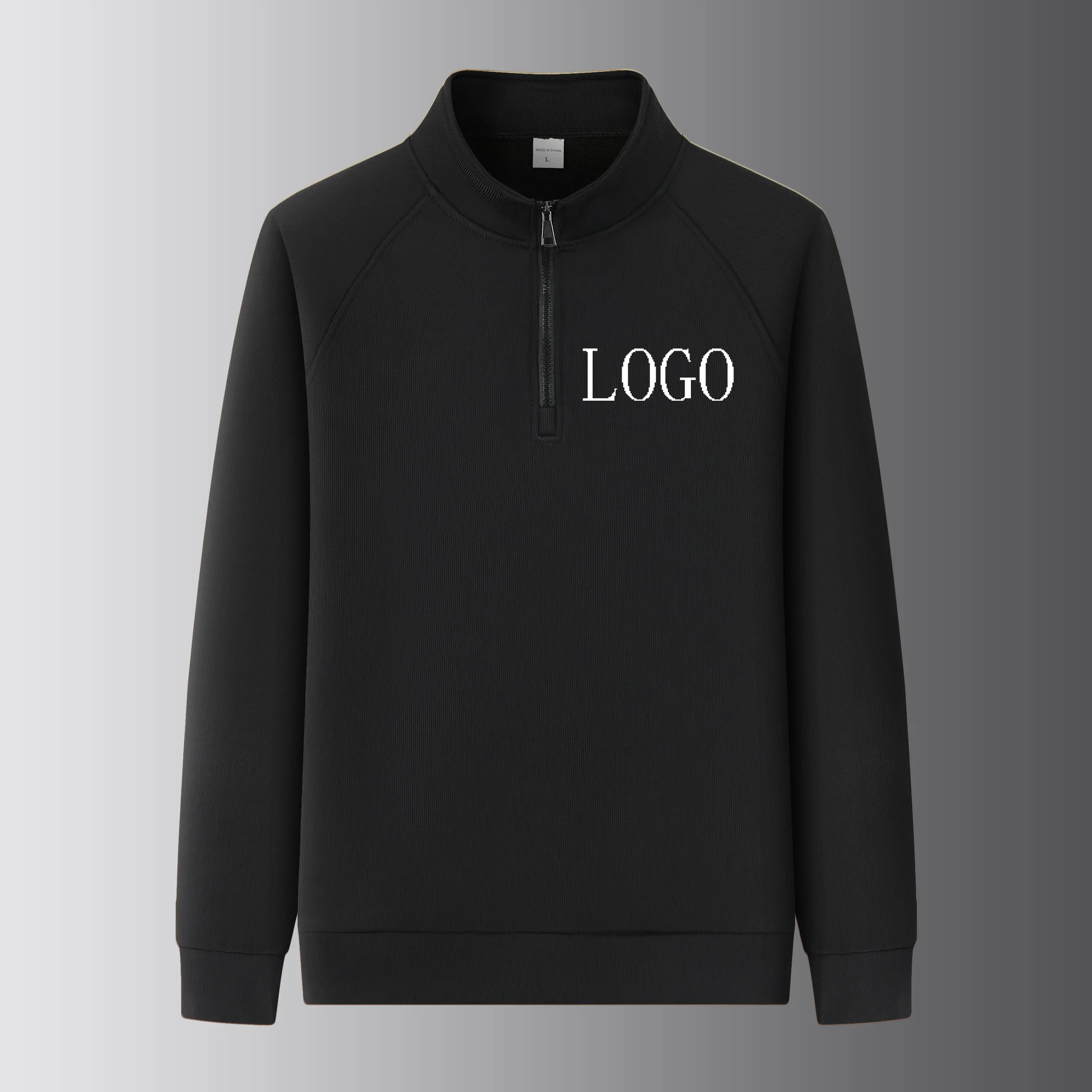 

Half Zip, Warm Sports Jacket, High Neck Loose Thick Long Sleeves, Comfortable Sweater Quick Drying, Y2K Top, Suitable for Runnin