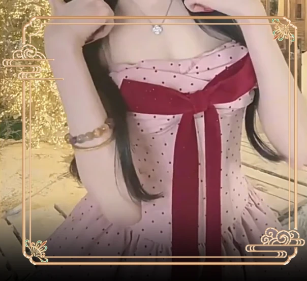 

Короткое платье во французском стиле Pure Desire с бантом в горошек и бретельками для женщин, осень-зима, элегантное платье и шорты с застежкой на талии