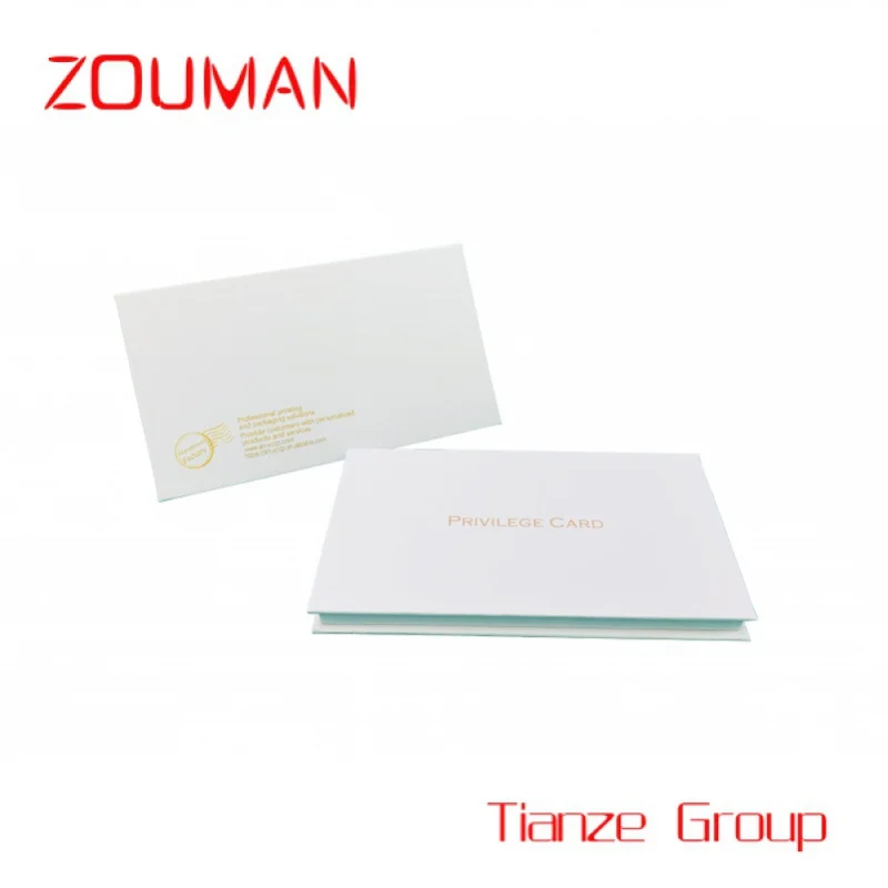 Carta regalo di lusso personalizzata porta carta club card business VIP card packaging box chiusura magnetica