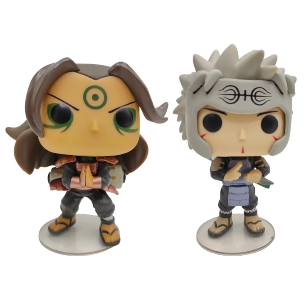 Animation 2 Pack HASHIRAMA & TOBIRAMA Vinyl Figures Cute Doll Collection Anime Model Toys