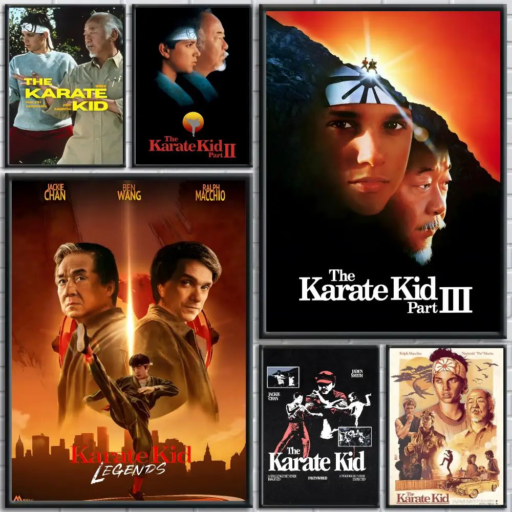 The Karate Kid movie Poster Painting Prints Wall Art Picture Film Room Home Bar Cafe Decor Home  Mural