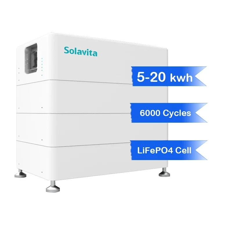 Solavita High Voltage Energy Storage Battery 5.76KWH 11.52KWH 17.28KWH 20.16KWH Home ESS LiFepo4 Battery