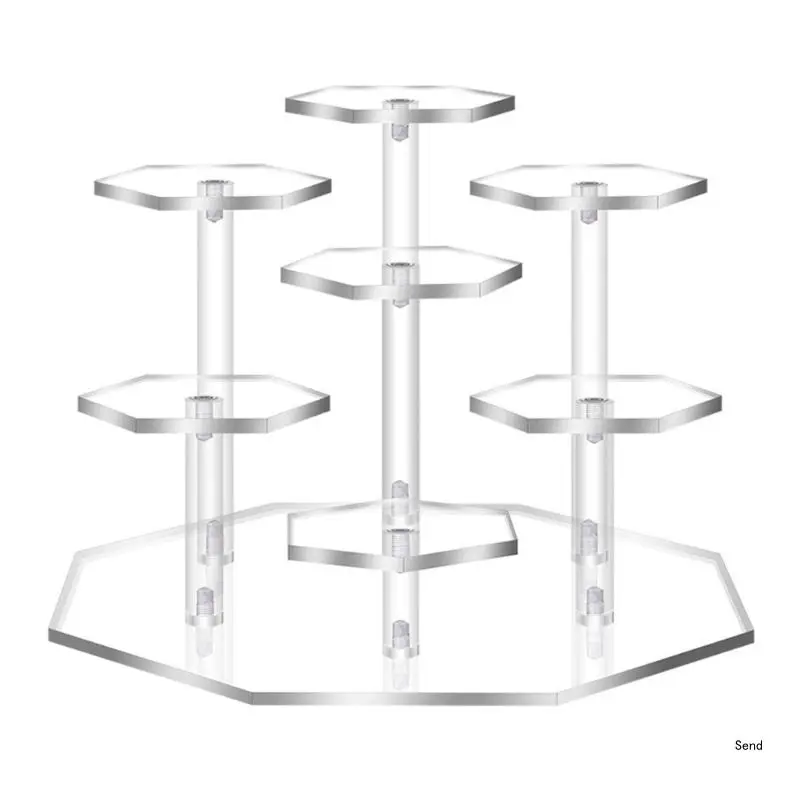 Sturdy and Durable Acrylic Display Stand Holder for Exhibiting Figures Jewelry