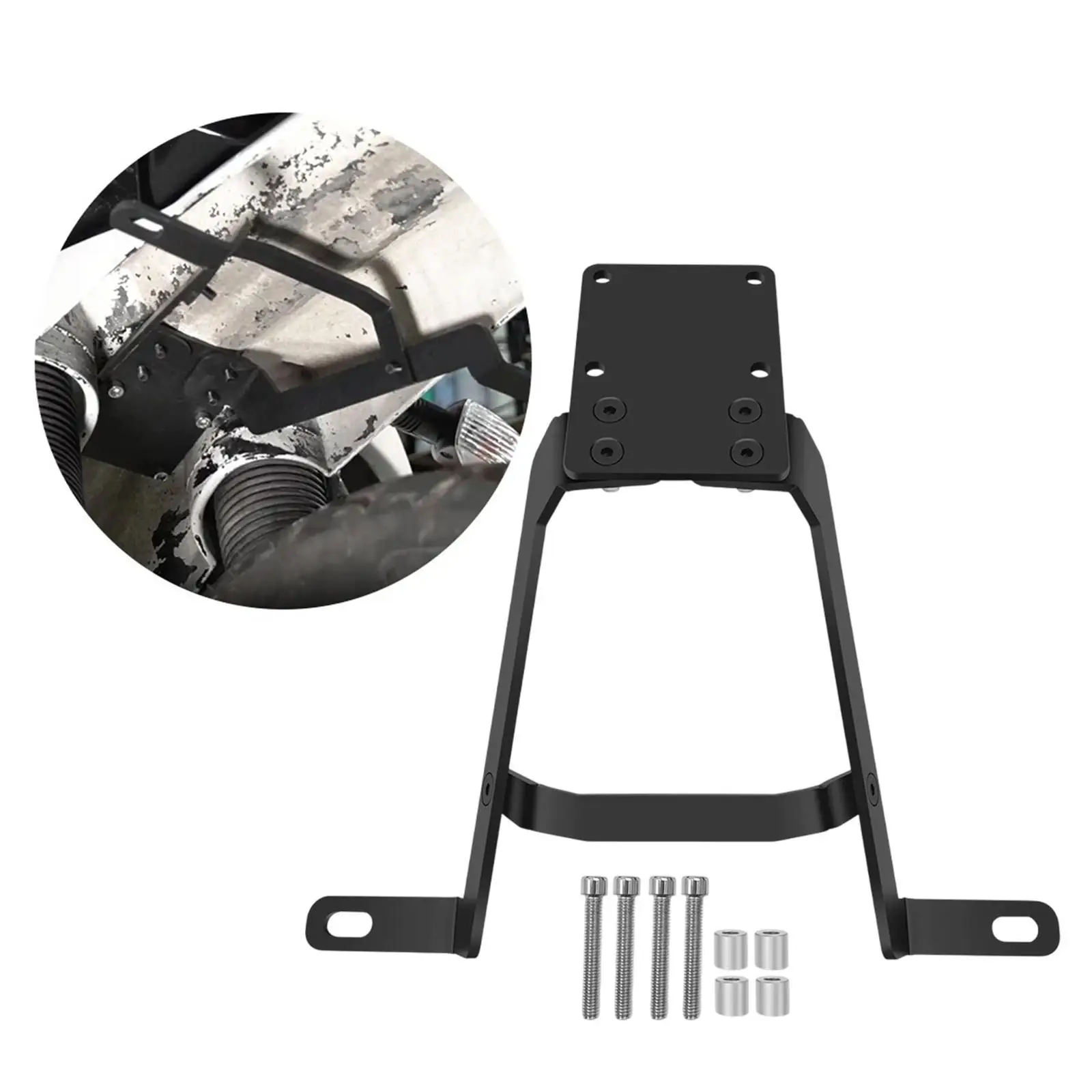 

Motorcycle Front Fender LED Lights Bracket Sturdy for Klr 650 2008-2024