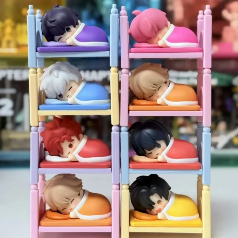 

Hot Selling Genuine Warm Bed Series Animation Blind Box Cute Mini Doll Model Pvc Desktop Chassis Decoration Toy Children'S Gifts