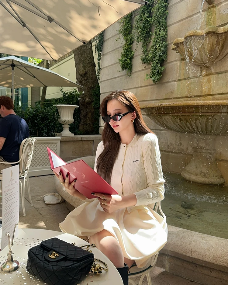 Lautaro Spring Summer Sweet Cute Soft Shiny Satin Mini Bud Skirt Women with Shorts High Waist Short Luxury Designer Clothes