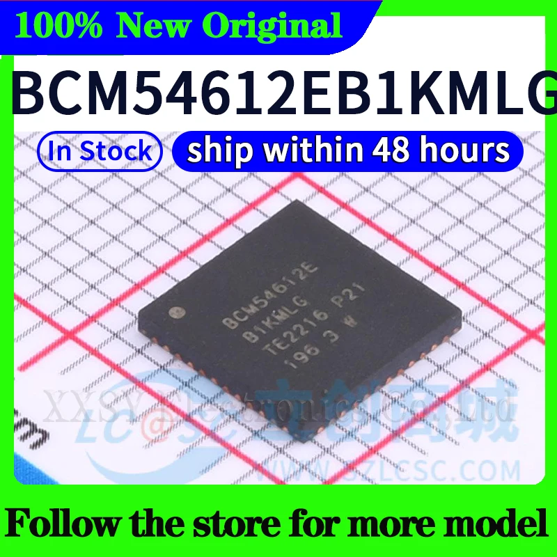BCM54612EB1KMLG  BCM54616SC0IFBG  BCM54616SC0KFBG  BCM54210SB0KMLG