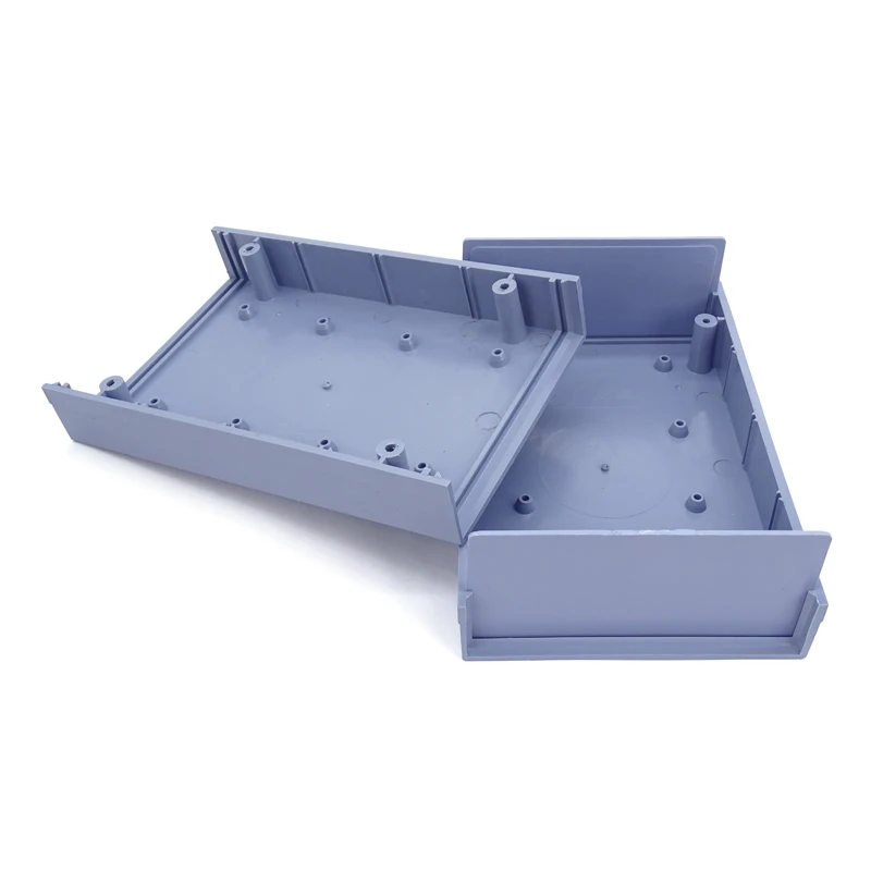 Caja electrónica de plástico para proyectos de bricolaje, caja de conexiones de alambre con tornillos, Color azul, 1 piezas, 150x98x50/99x66x36mm