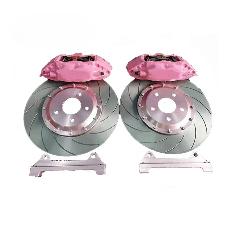 manufacturers sale big auto car f50 brake kit 17 inch Front Wheel with 4 pot brake caliper pads 355mm disc For Honda Nissan