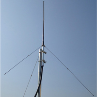 1/4 wave Professional GP Antenna 5 frequency point aluminum alloy antenna FM transmitter antenna no cable