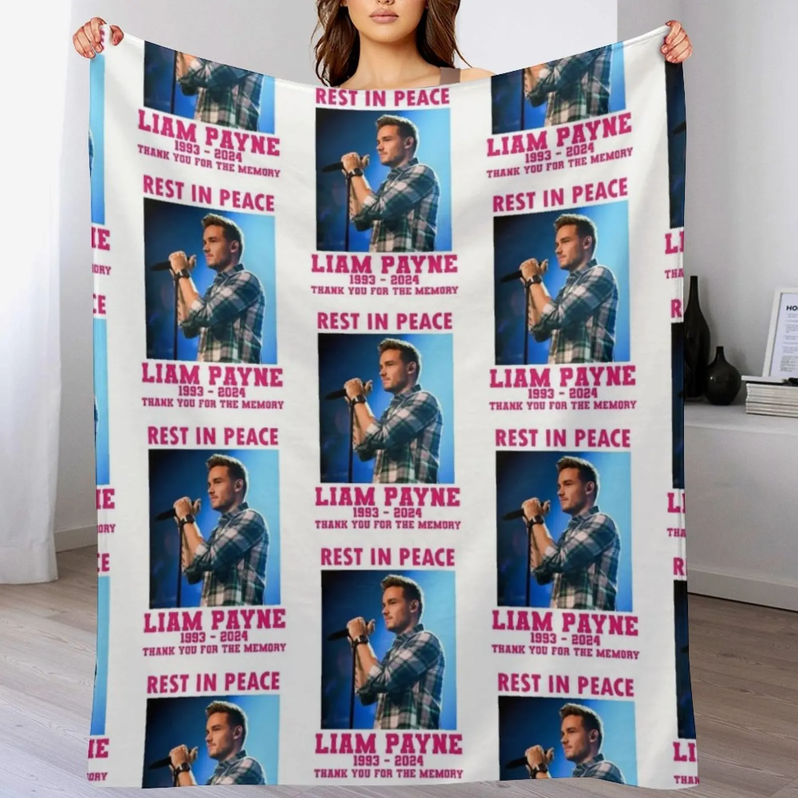

rest in peace Liam Throw Blanket Thermals For Travel Moving Blankets Sofas Of Decoration For Baby Blankets