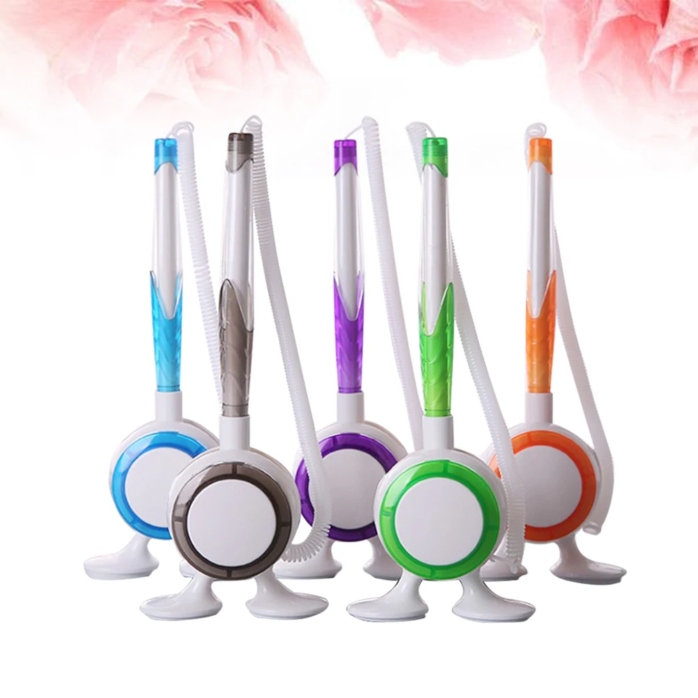 

12Pcs Adorable Creative Fixed Gel Ink Pen for Office Students Wedding Gifts Random Color Fixed Ballpoint Pen