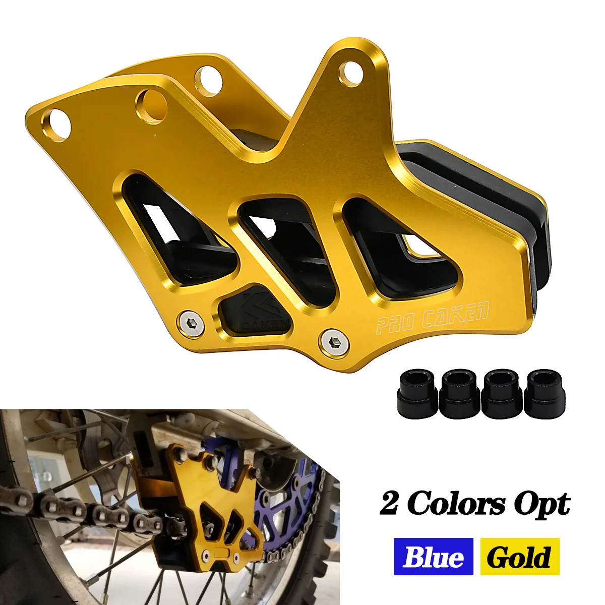 

Motorcycle CNC Chain Guard Guide For YAMAHA YZ125 YZ250 YZ250F YZ400F YZ426F YZ450F WR250F WR400F WR426F WR450F YZ WR 250F 450F