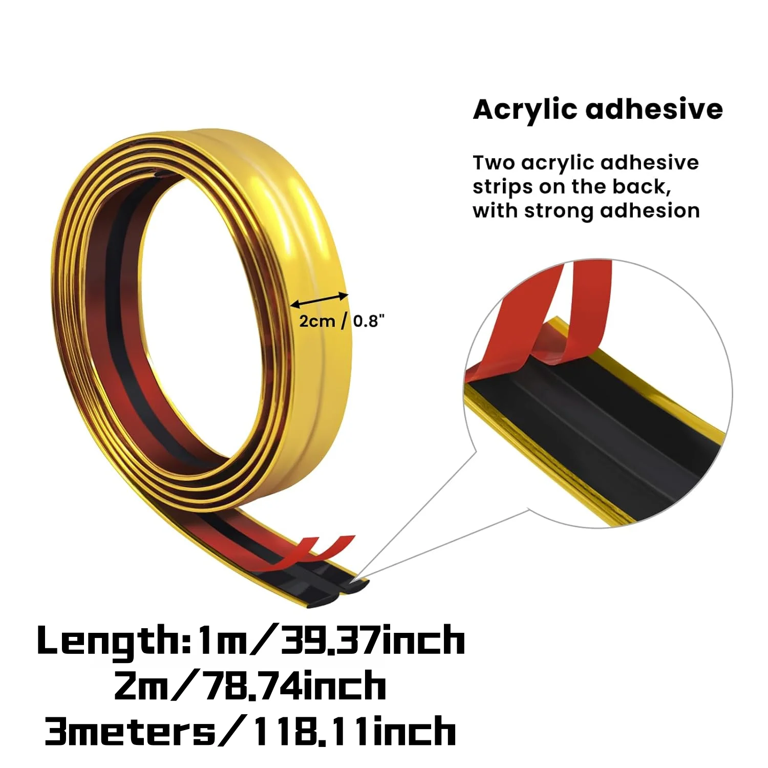 1PC 1/2/3/5m Peel and Stick Molding Trim L-Shaped Self Adhesive Furniture Edge Bumper Flexible Table Door Frame Protector