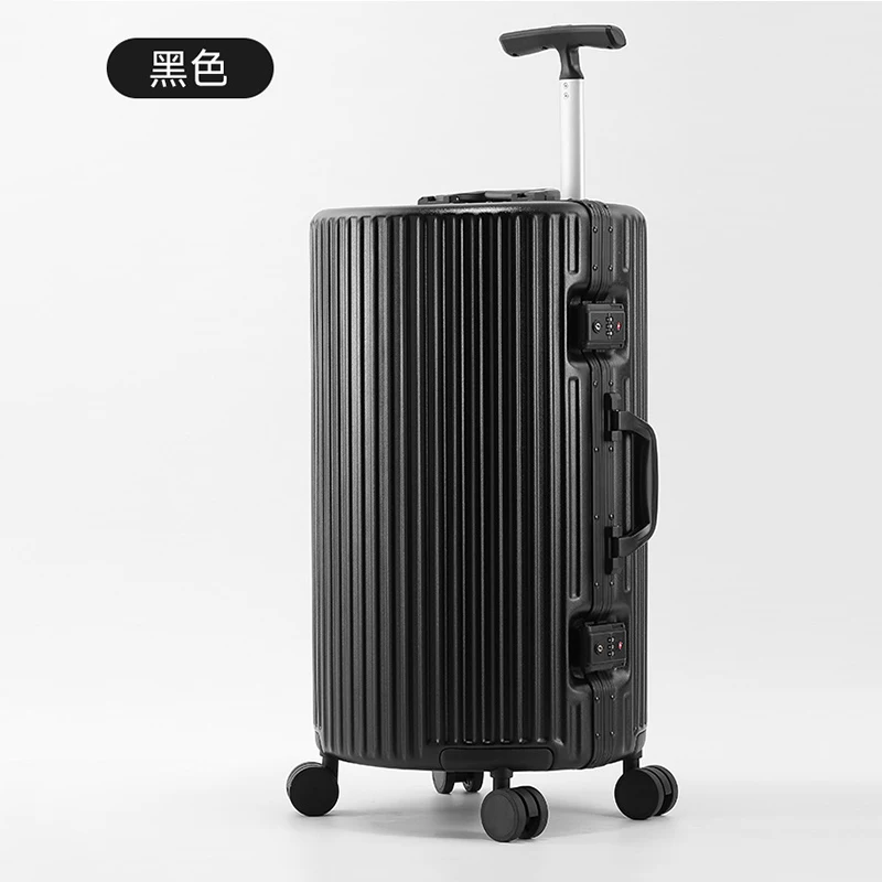 Round business luggage ins net red pull rod box universal wheel trolleysuitcase men and women boarding 20 inch travel case