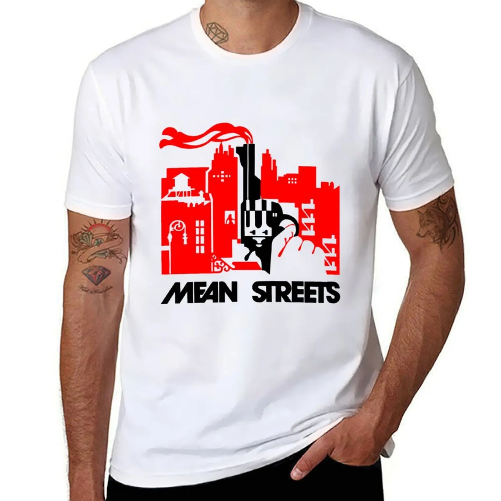 

Mean Streets T-Shirt t shirt man cotton man t shirts for men t shirts cotton 100% T-shirt