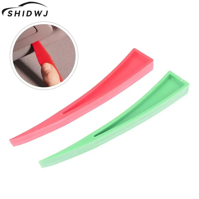 1pc PDR Dent Plastic Red Car Universal Crowbar Enlarger Door Recess Body Window Door Wedge Remove Repair Hand Tools