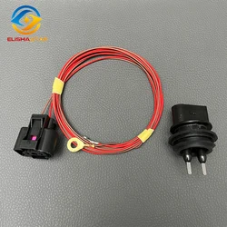 7M0919376 OEM Glass Washer Fluid Level Sensor Water Level Detector with 2m Cable for Audi A6 R8 Q3 Q7 Beetle Tiguan Passat
