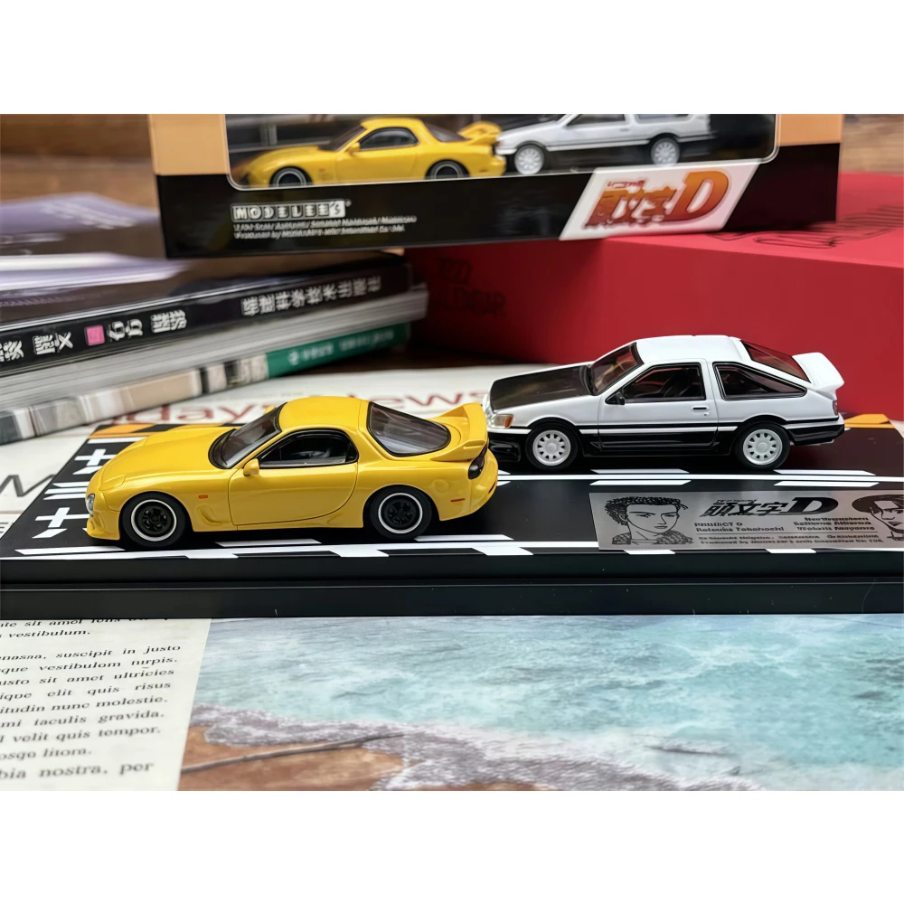 Modeler's 1:64 RX7 AE86 Initial D Diecast Model Car