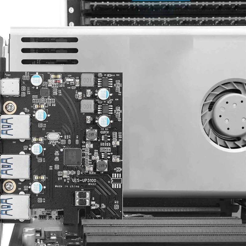 Плата расширения PCI-E на USB3.0 + Type C (плата Pcie), 3 порта с Суперскоростной USB 3,0, PCI плата расширения для Windows MAC OX
