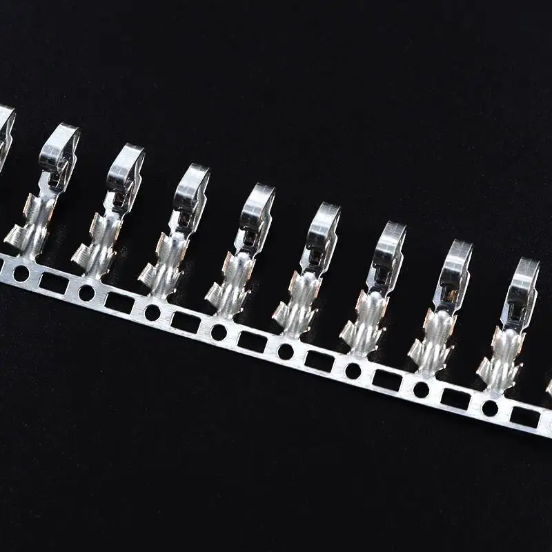 50~5000 Stück CH3.96 Steckverbinder Kunststoffgehäuse Anschluss 3,96 mm Rastermaß Steckbar Kaltgepresste Feder – Detail 2