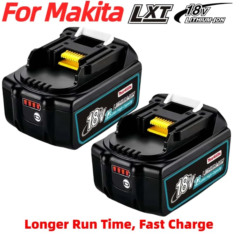 NIEUWE 18 V 12.0Ah аккуге 18650 voor Makita 18 V Power tool DDF487 DTW700 DGA404 DHP487 DTD173 Lithium-Ion batterij Vervanging