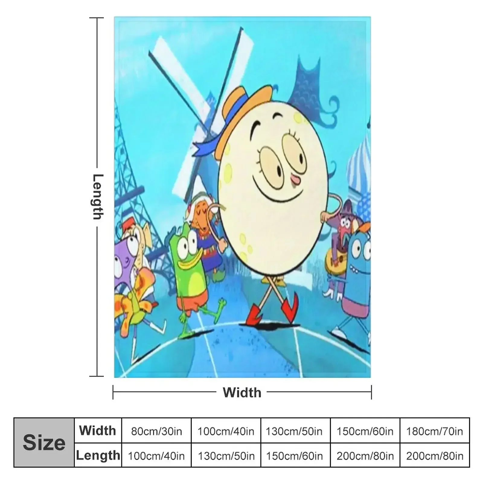 Let's Go Luna characters gift for fans Throw Blanket halloween Bed covers Vintage Extra Large Throw Decoratives Blankets