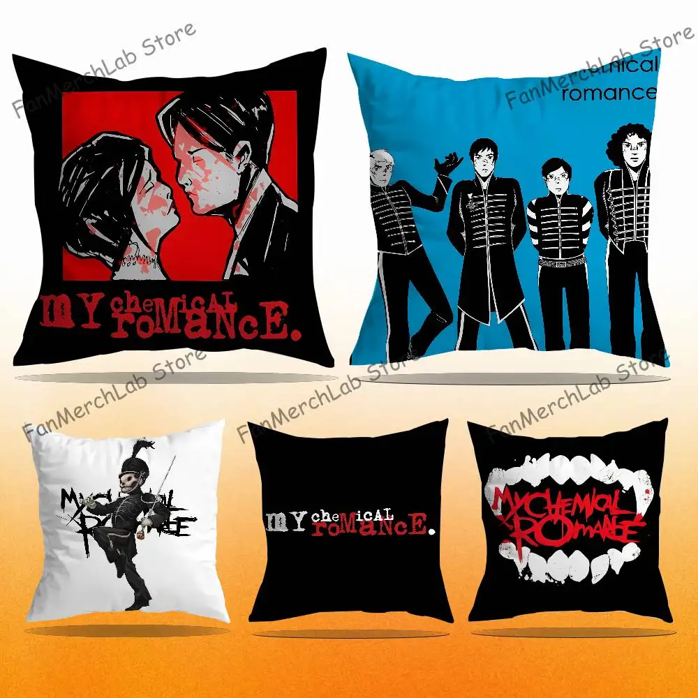

Наволочка My C-Chemical Rock Band R-RomanceS, плюшевая, с мультяшным аниме-дизайном, кавайная, для декора, милый подарок на день рождения для детей