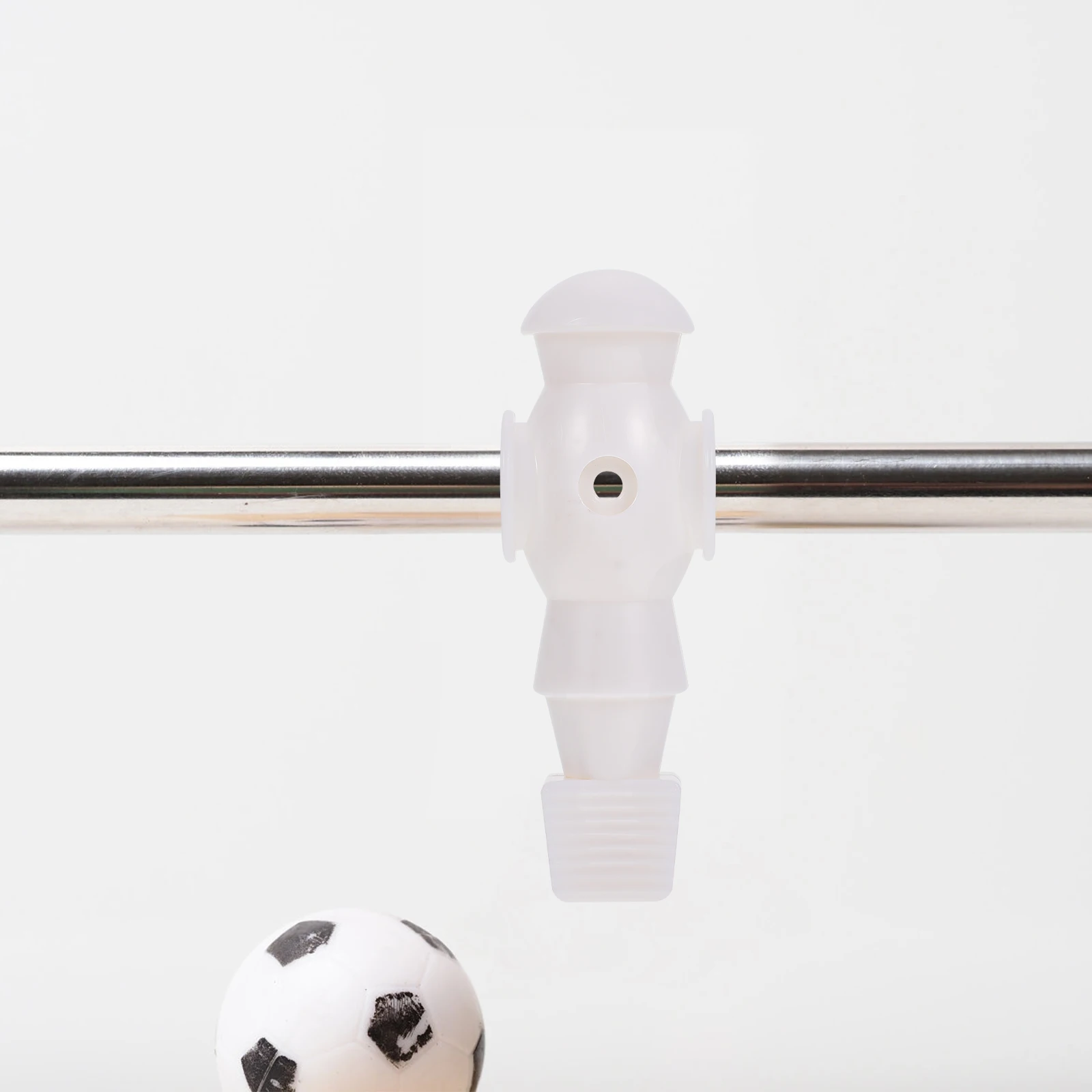

4pcs Table Football Accessories Foosball Mechanical Soccer Player Replacement Resin Durable Bright Color Lightweight Foosball