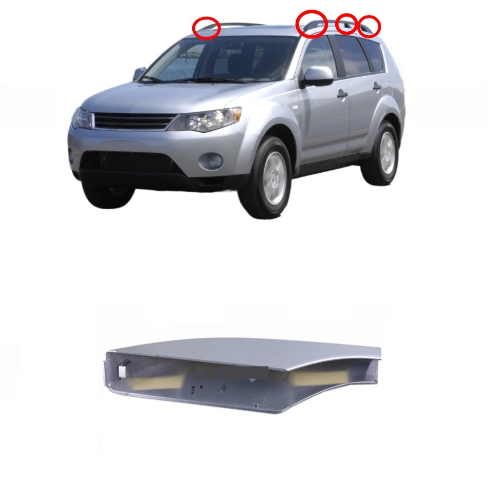 1 Piece Roof Rack Cover For Outlander EX 2007-2012 Rack Board For Airtrek Plastic Dirty Cover No Painting 7661A107