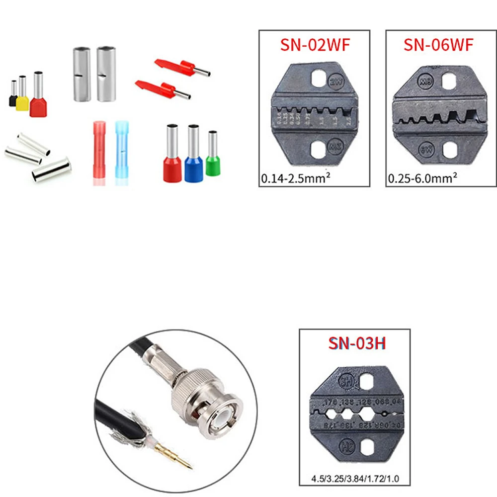 SN-02 SN-06 SN-03H SN-01C SN-02C SN-02WF SN-06WF SN-28B SN-B3 set di matrici intercambiabili per macchina di piegatura terminale elettrico 02A